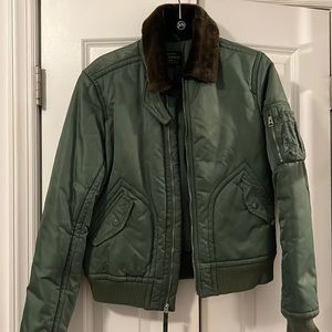 vintage ralph lauren bomber jacket